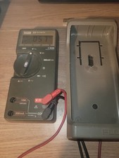 Vintage working Fluke 77 Multimeter with Leads Case