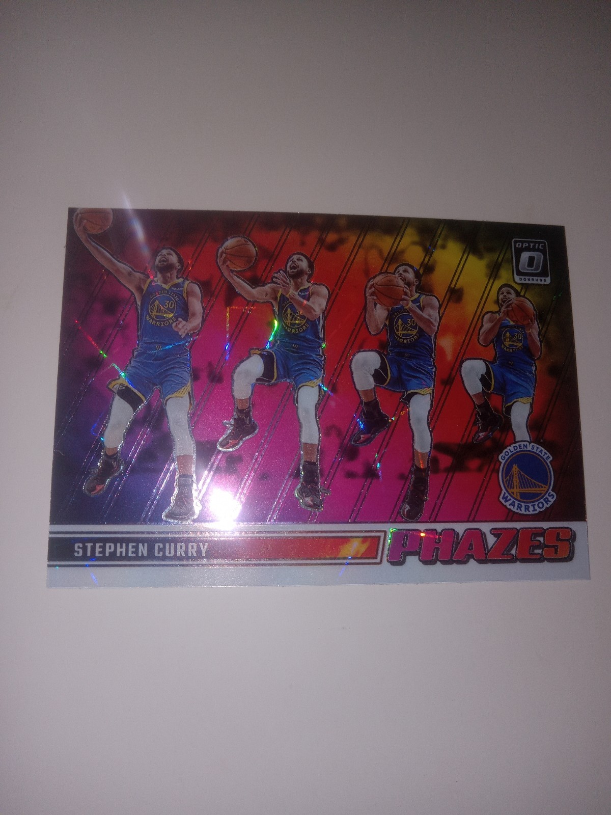 2023-24 Panini Donruss Optic Phazes Stephen Curry - Case Hit SSP