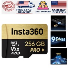 256GB microSDXC Memory Card - V30 A2 Class with 90MB/s Read/Write Speed