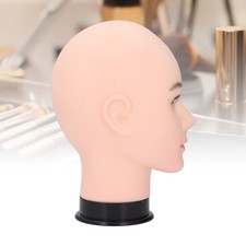 Bald Mannequin Head Model PVC Versatile Wig Hat Display Male Mannequin Head For