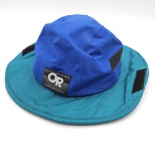 Vintage Outdoor Research OR Large Blue Bucket Hat Gore-Tex Waterproof Boonie USA
