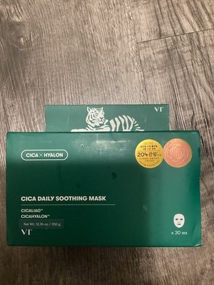 VT - CICA X HYALON  Daily Soothing~ 30 Sheets Mask Exp 12/27 (Sealed