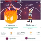 Cinderace Gigantamax Pokemon Gen8 Go Same/30 Day Galar Pokémon Gmax