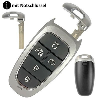 Keyless Go Schlüssel Gehäuse für Hyundai Tucson Santa Fe Ioniq Nexo Elantra Kona