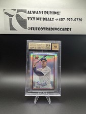 2019 BOWMAN CHROME AARON JUDGE B30-AJ 30TH ANNIVERSARY AUTO 10 /10 BGS 9.5 POP 3