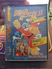 CCOMMODORE 64 ORIGINAL GAME ON COLLECTIBLE CASSETTE 80s bombjack 1 & 2 image