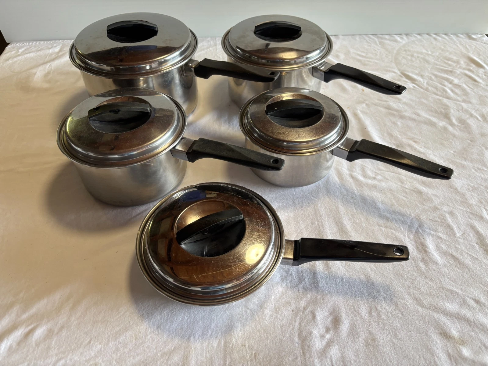 Vintage Flint Cookware by Ecko ,10 pieces