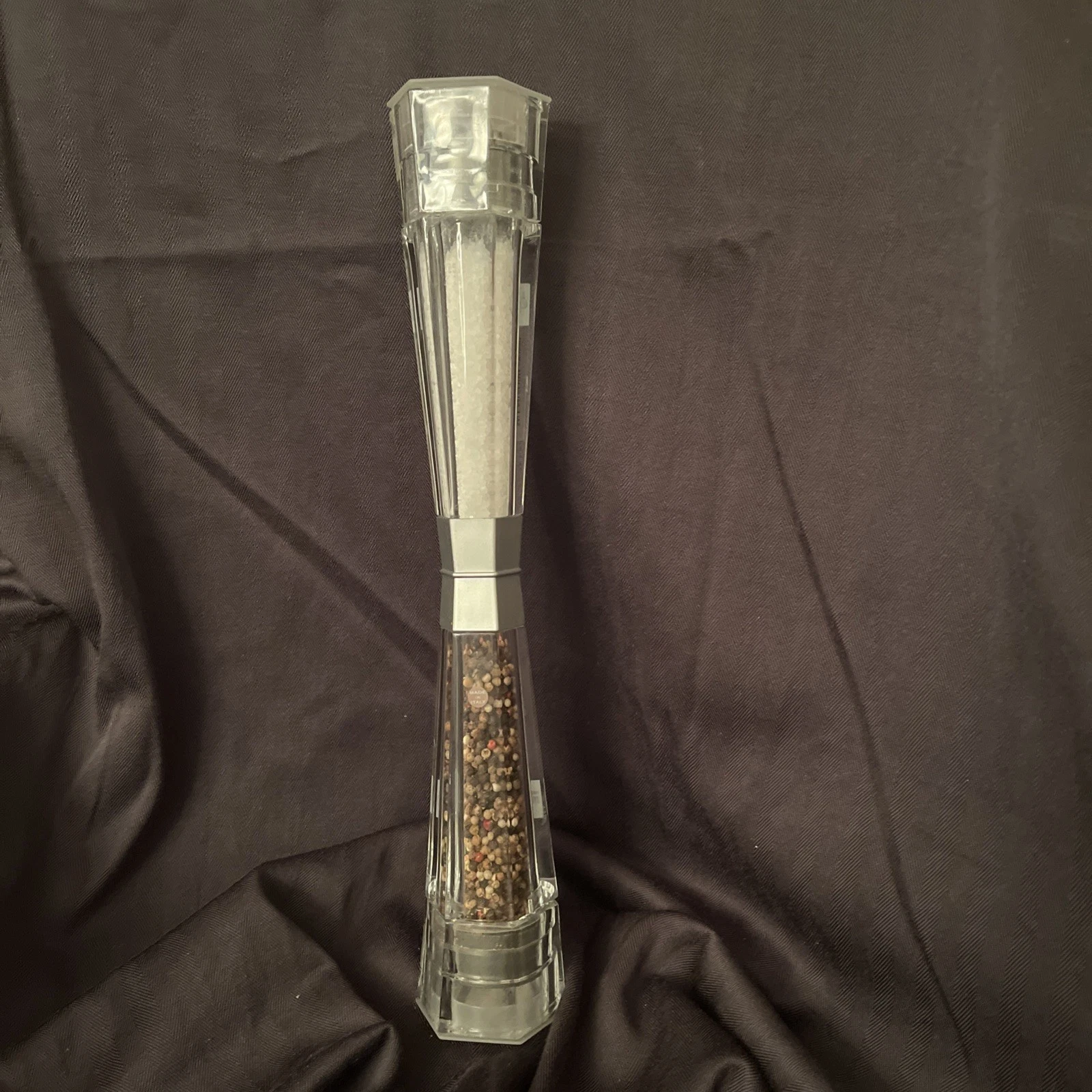 Vintage Cucina Toscana 16" Dual Salt Grinder & Pepper Mill Combo (Filled)