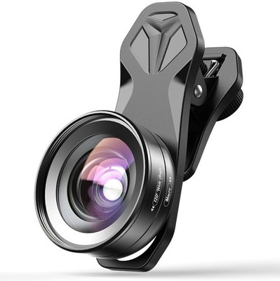 Kameraobjektive HD Super Macro 2-in-1 für Smartphone / Tablet mit Clip Apexel