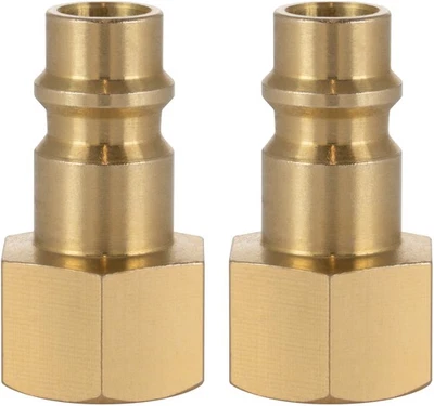 Poppstar 2x Embout pour air comprimé NW 7,2 avec filetage femelle 1/4" - Photo 1/4