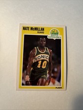 1989-90 Fleer Nate McMillan #150 Seattle Supersonics