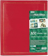 Pioneer Magnetic Page Photo Album, 10-Inch-by-11-1/2-Inch, 100 pages - Color...