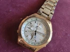 VINTAGE MEN'S SEIKO CHRONOGRAPH 7T32-7C60 ALARM WATER RESISTANT QUARTZ