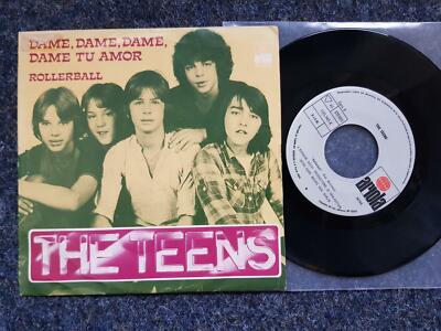 The Teens - Dame tu amor 7'' Single SUNG IN SPANISH (Gimme your love)