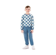 Member's Mark Boys 2-Piece Long-Sleeve Shirt Jogger Playwear Set Size 5T