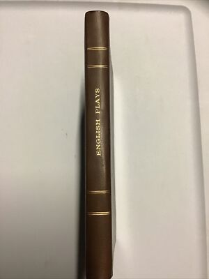 1781 - 14 Old English Plays Various Authors The Old Batchelor: A Comedy Leather