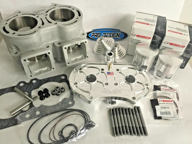 Banshee 521 Cc 10 Mil Super Cub Cylinder Pistons Noss Head Big Bore Top End Kit Ebay
