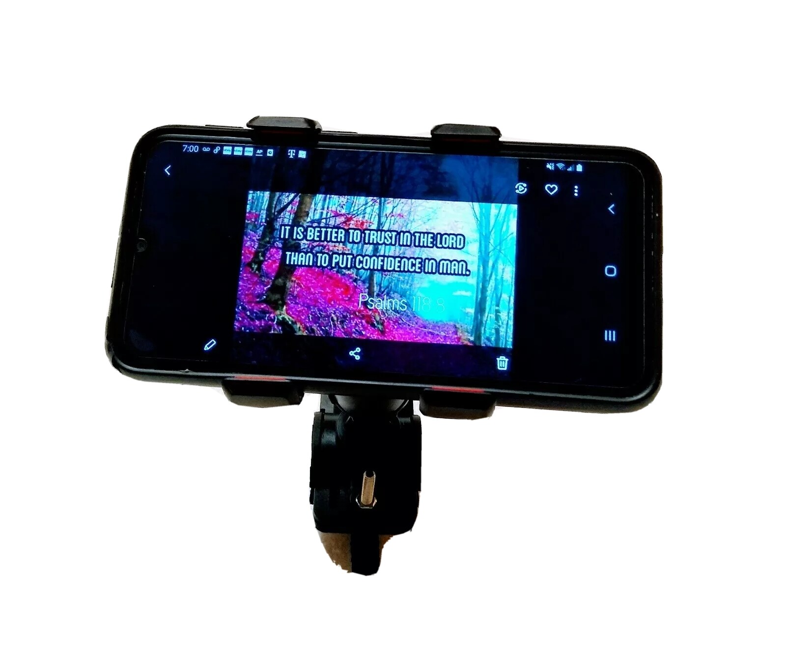 Universal Bike Phone holder.  For ipod GPS