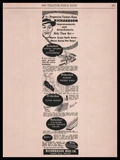 1956 Richardson Cawker City Kansas Tractor Improvements And Attachments Print Ad