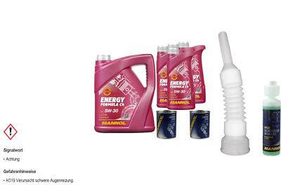9L MANNOL 7917 Energy Formula C4 5W-30 Leichtlauf Motoröl ACEA inkl. Additiv