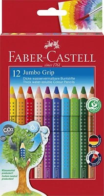 A.W. FABER-CASTELL Faber Castell Jumbo Grip Farbstifte -Sets 6er,