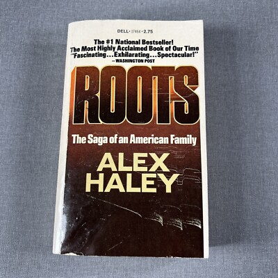 ROOTS by Alex Haley 1977 1st Dell Printing Paperback