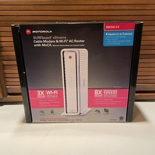 New In Box Motorola SURFboard Modem  Wi-Fi Router AC1800M Model SBG6782-AC