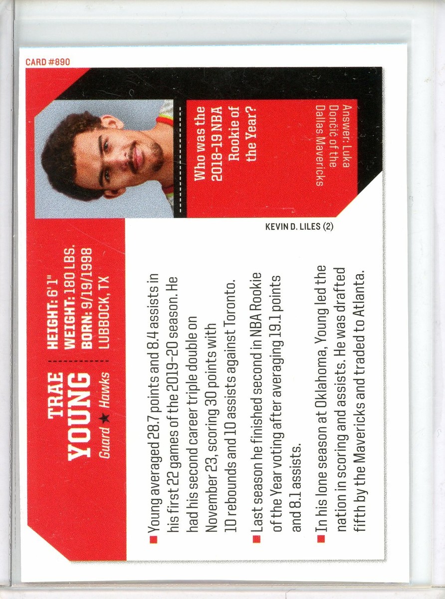 2020 Sports Illustrated for Kids #890 Trae Young Hawks | eBay