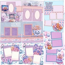 SPOOKY MOVIE NIGHT NPM - Scrapbook Layout Set