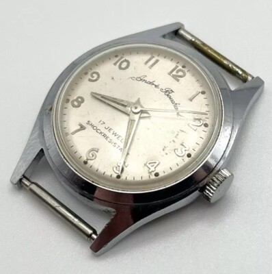 Andre Bouchard Vintage 17 Jewels Mechanical Manual 28mm Watch Runs Fast