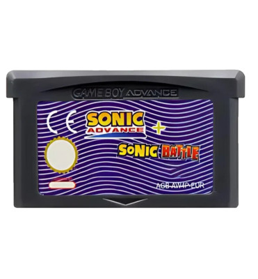 Gameboy Advance Sonic Advance + Sonic Battle