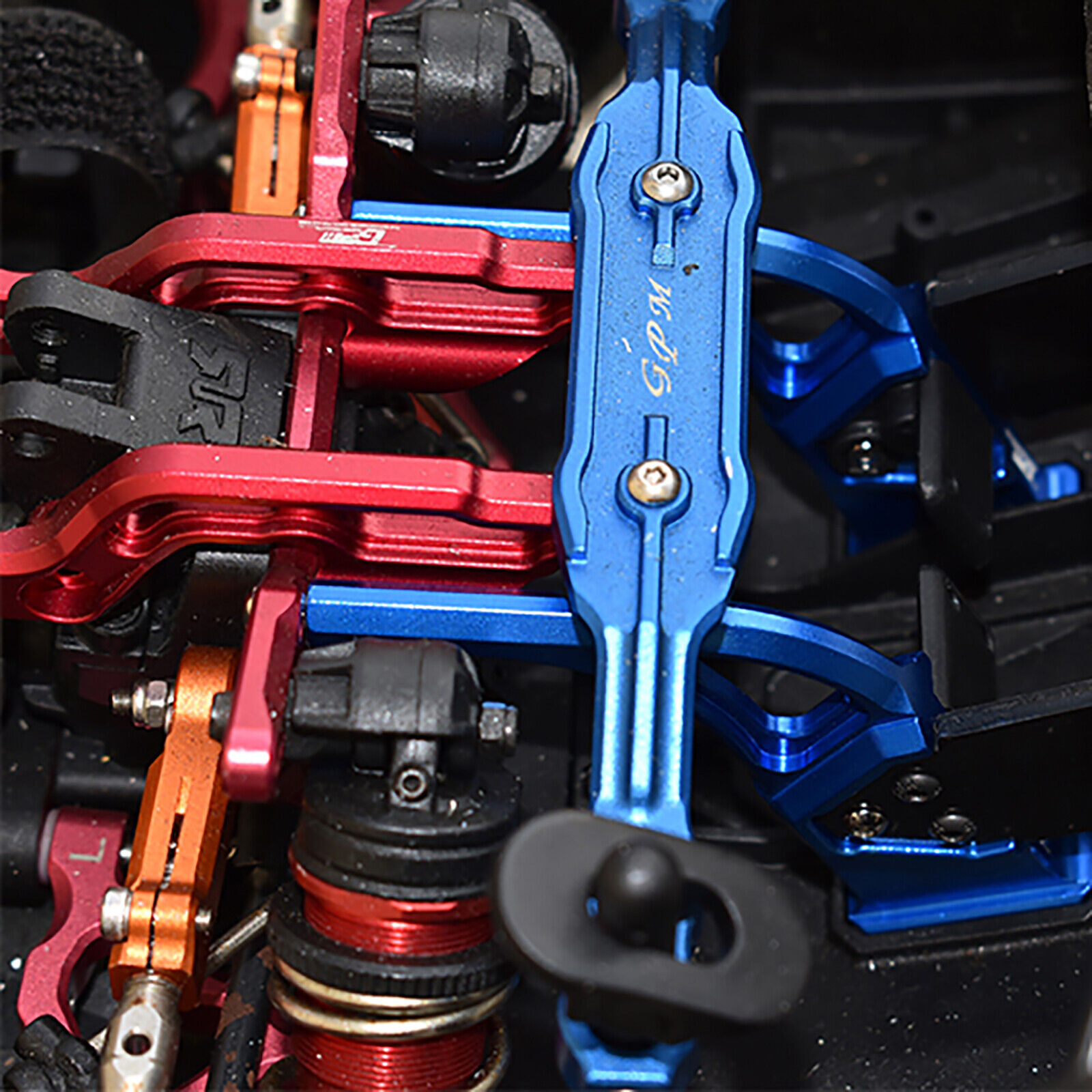 Aluminum Alloy Rear Wing Mount for ARRMA 1/7 INFRACTION 6S BLX