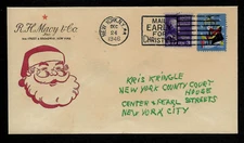  Miracle on 34th Street Santa Claus Special Edt. Collector's Envelope. XS1025