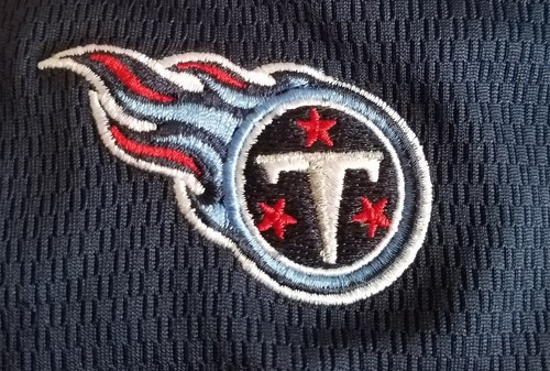 Tennessee Titans Reebok Polo Rugby Golf Shirt Medium Mens Sport Top Short Sleeve - Picture 2 of 4