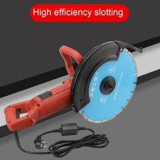 Smerigliatrice da taglio sega per calcestruzzo taglierina a disco sega circolare 350 mm lama 3800 giri/min