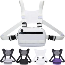 Outdoor Tactical Chest Bag Molle EDC EMT Utility Admin Pouch for Running Hunting