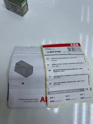 ABB SACE Division YU-1SDA073700R1 220-240V | eBay