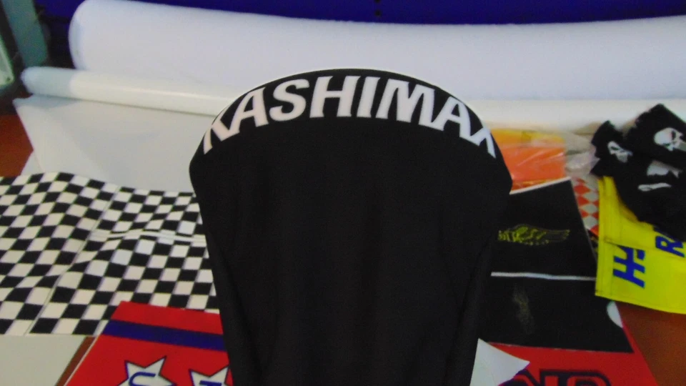 Capa de assento de bicicleta BMX vintage Kashimax capa de selim de bicicleta old school BMX vermelha - Imagem 2 de 4