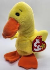 Ty Beanie Babies Quackers The Duck 1994 NWT