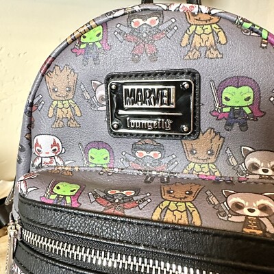 LIMITED EDITION Marvel Guardians Of The Galaxy Loungefly Mini Backpack s-l400.jpg main image 2