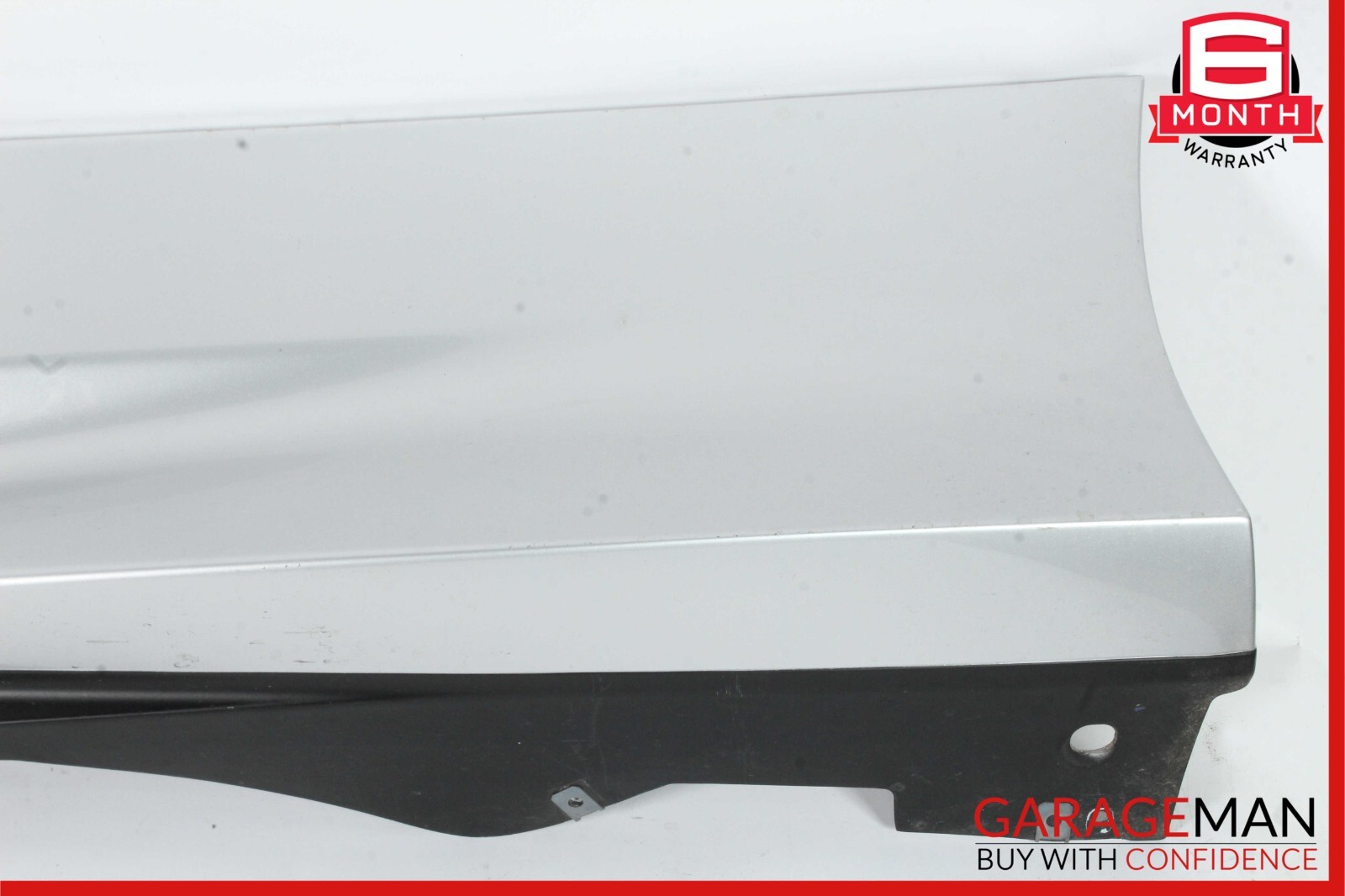20-22 Ferrari F8 Left Driver Side Rocker Skirt Moulding Trim Panel Cover Silver