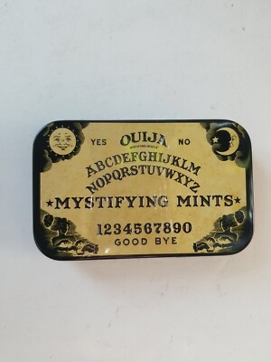 Ouija Mystifying Mints - 1 Tin- 1.5oz Halloween Mint candy collectible hasbro