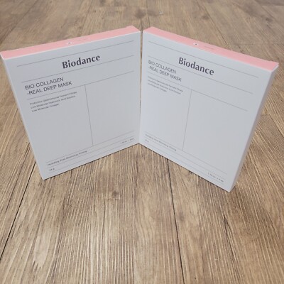   BIODANCE Bio-Collagen Real Deep Mask | 34g x 8 Blatt | Ultra-Low Molecular C