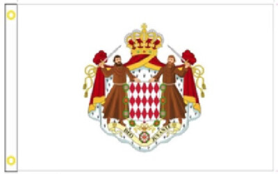 3X5 Monaco Royal FLAG 100D W/ GROMMETS