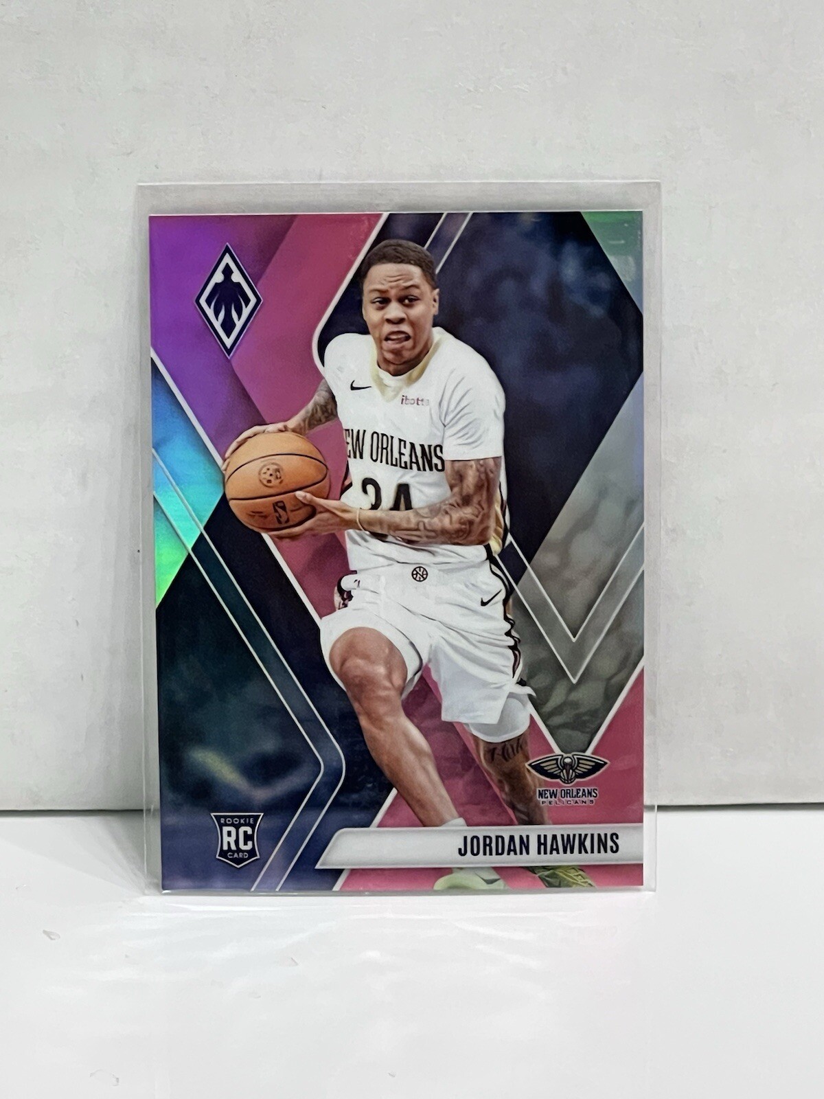 2023-24 Phoenix Jordan Hawkins /175 Pink Prizm Rookie RC #254 Pelicans