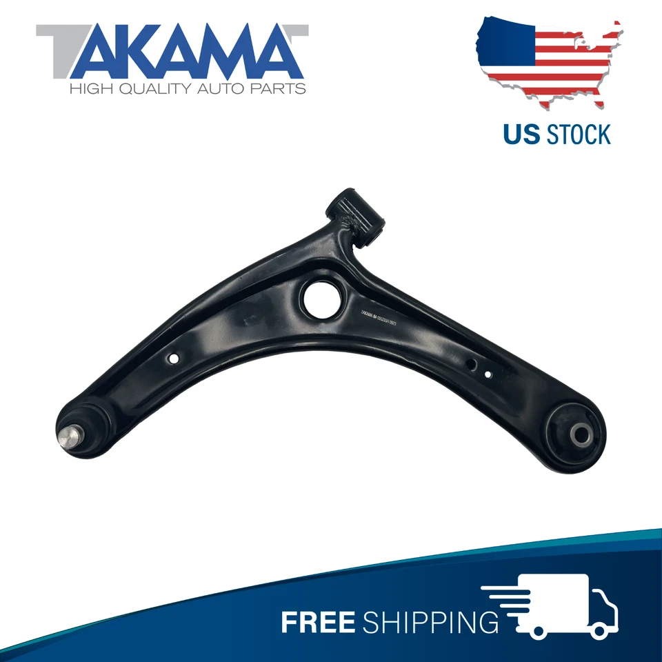 Par de brazos de control inferiores delanteros de 2 piezas con rótulas para 08-17 LANCER, OUTLANDER Foto 3 de 4