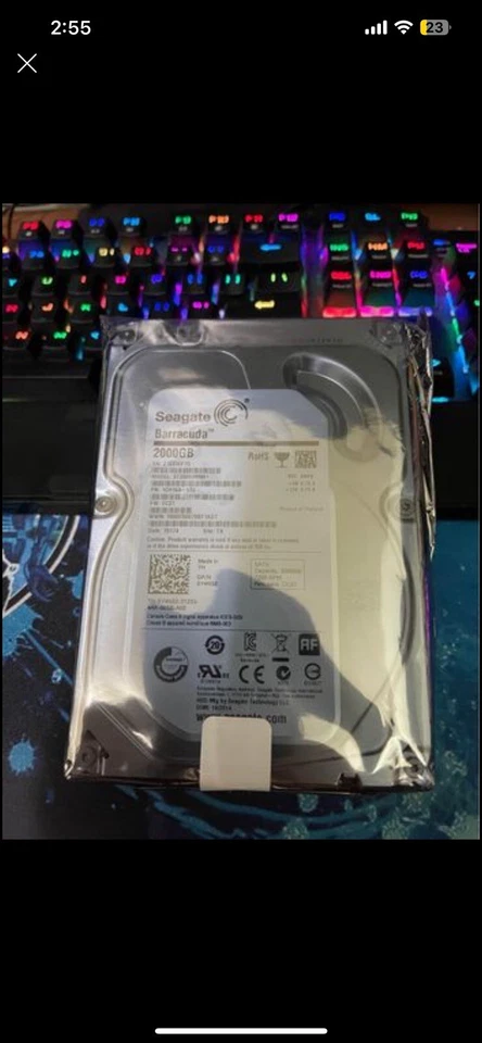 HDD Dell Y4N52 Hard Drive 2TB 7.2K SATA 3.5in 6GBPs Seal (new set) - Image 2 of 2