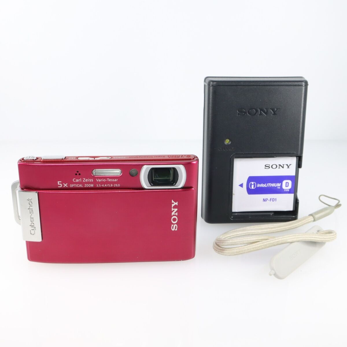 SONY Cyber-shot DSC-T200 Red Compact Digital Camera from SONY Cyber-shot DSC-T200 Red Compact Digital Camera from