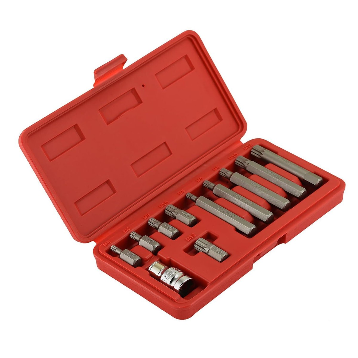 10078A XZN Triple Square Spline Bit Socket Set | 11 Piece 10078A XZN Triple Square Spline Bit Socket Set | 11 Piece
