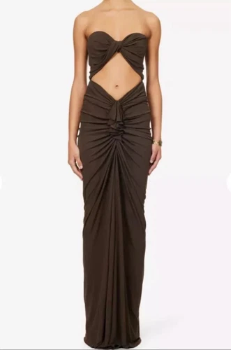 Saint Laurent / YSL woven maxi dress Rrp €5500 NWT. Designer - Picture 5 of 9